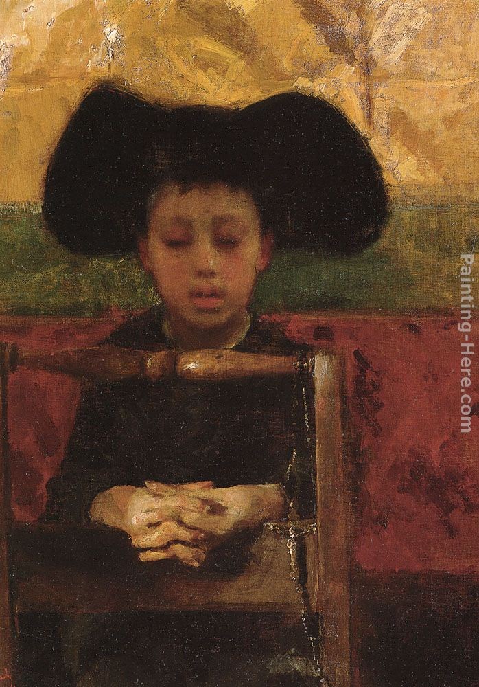 Antonio Mancini Prevetariello in Preghiera